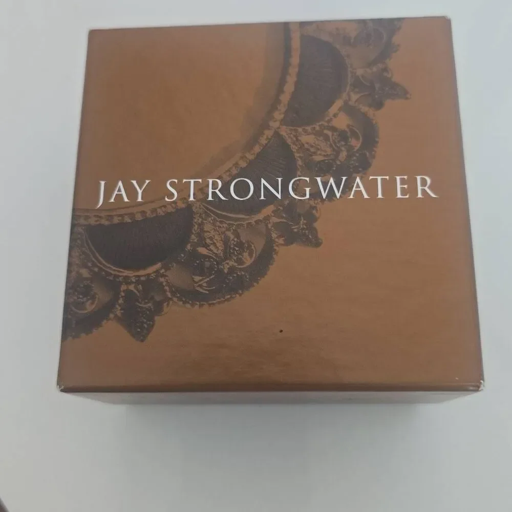 Jay Strongwater Vtg Mini Photo Frame, Rare Find, New in Box, Velvet Pouch